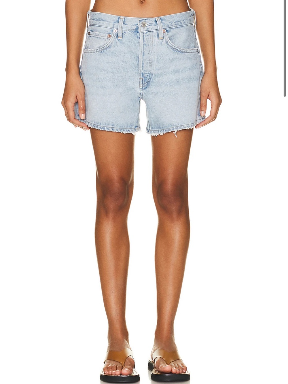 AGOLDE Parker Long Short in Twister